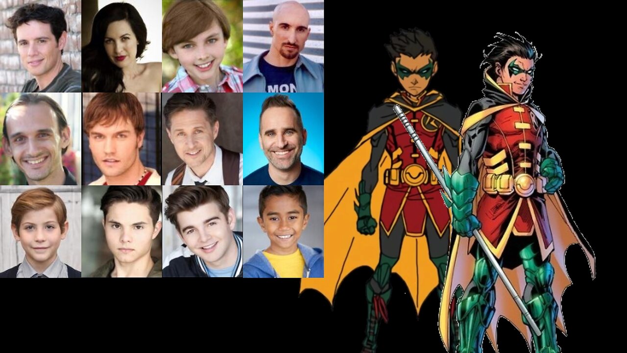 Animated Voice Comparison- Robin/Damian Wayne (Batman)