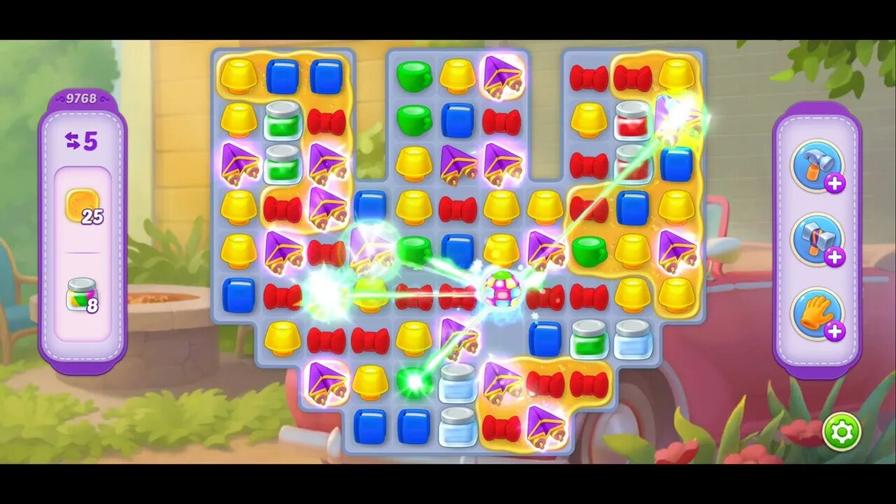 Playrix Homescapes Gameplay Walkthrough Level 9768