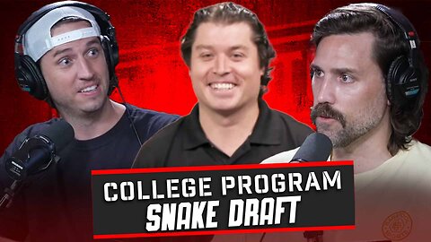 Building The Best College Program Draft Featuring Rico Bosco & Ohio's Tate