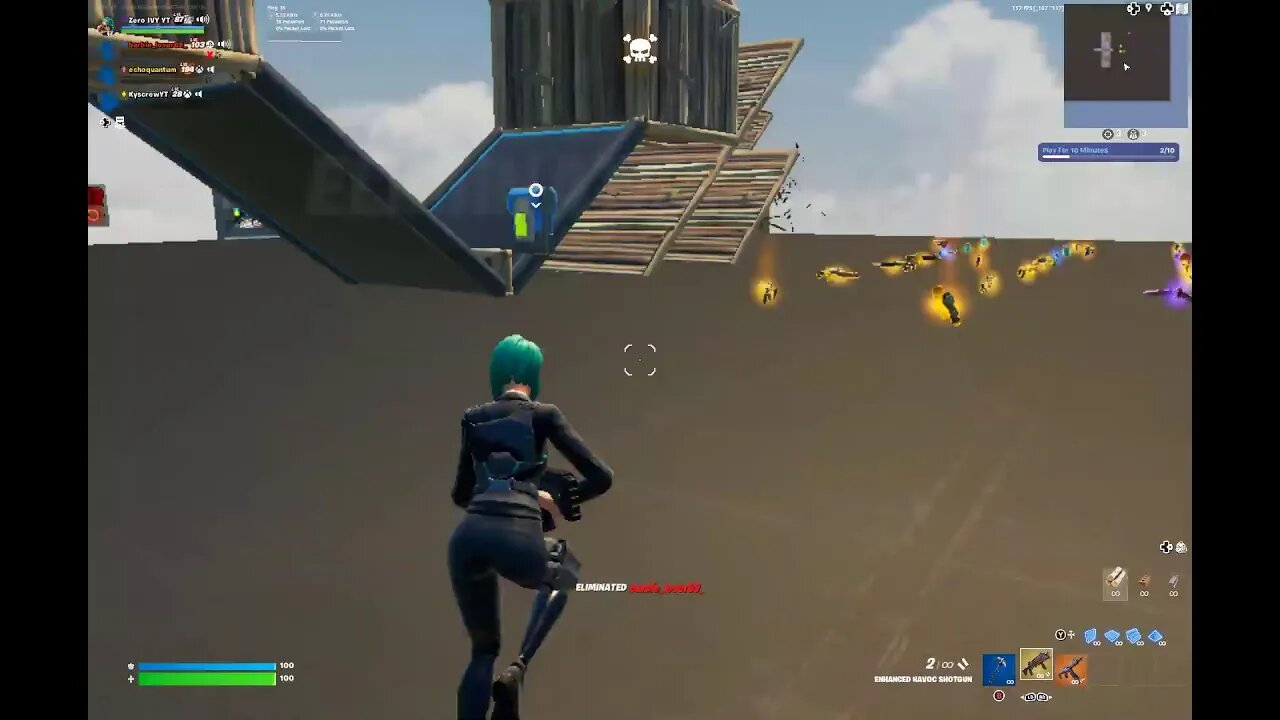 Fortnite with my friends