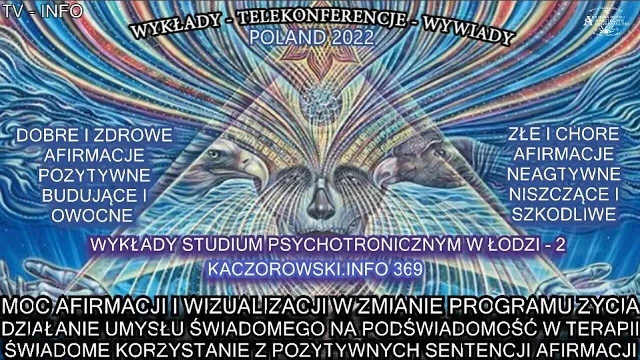 MOC AFIRMACJI I WIZUALIZACJI W ZMIANIE PROGRAMU ŻYCIA , DZIAŁANIA UMYSŁU ŚWIADOMEGO NA PODŚWIADOMOŚĆ