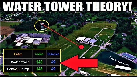 TRUMP was shot form the Water Tower! Assassination attempt!