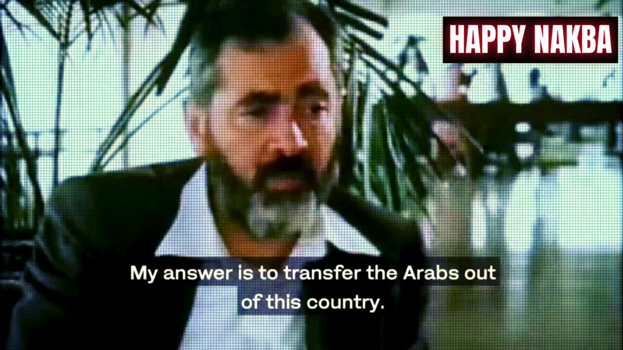 Rabbit Kahana was absolutely right all these years ago! The only solution is to kick them ALL out!