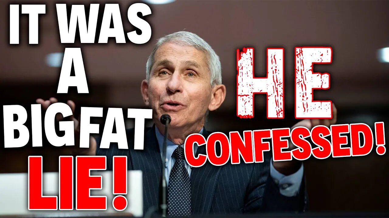 HE CONFESSED! • IT Was A BIG FAT Lie!