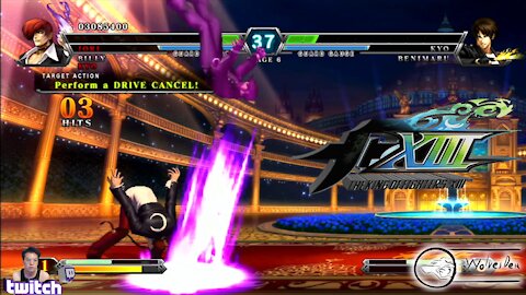 (PS3) KOF XIII - 11 - SP01 - Billy Team - EX Kyo and EX Iori - Lv 5 Hardest