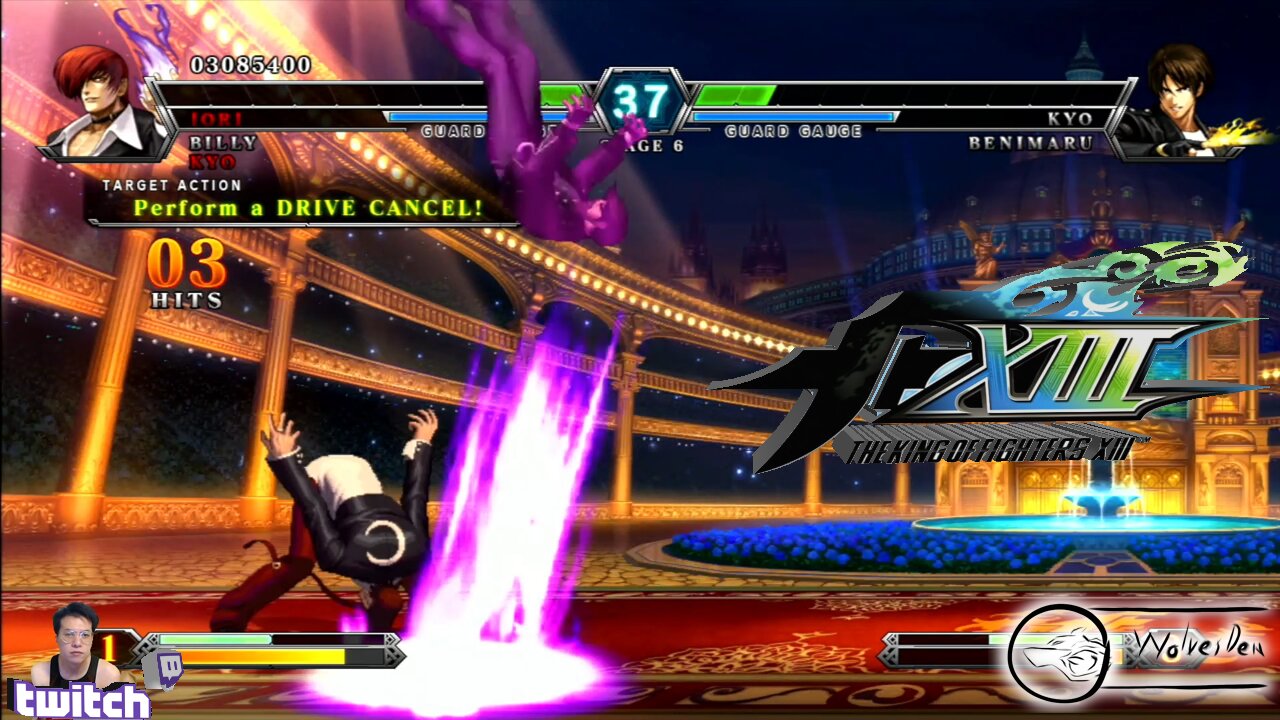 (PS3) KOF XIII - 11 - SP01 - Billy Team - EX Kyo and EX Iori - Lv 5 Hardest