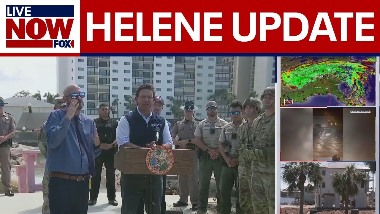 Hurricane Helene: Florida gov. Ron Desantis provides update on deadly storm | LiveNOW from FOX