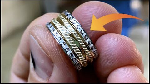 How do they make wedding rings processed with CNC (Computer controlled machines)?