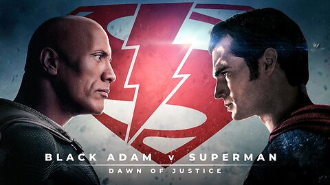 Black Adam V Superman Dawn of Justice 2 - Teaser Trailer Henry Cavill & Dwayne Johnson