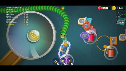 CASUAL AZUR GAMES Worms Zone .io - Hungry Snake 22