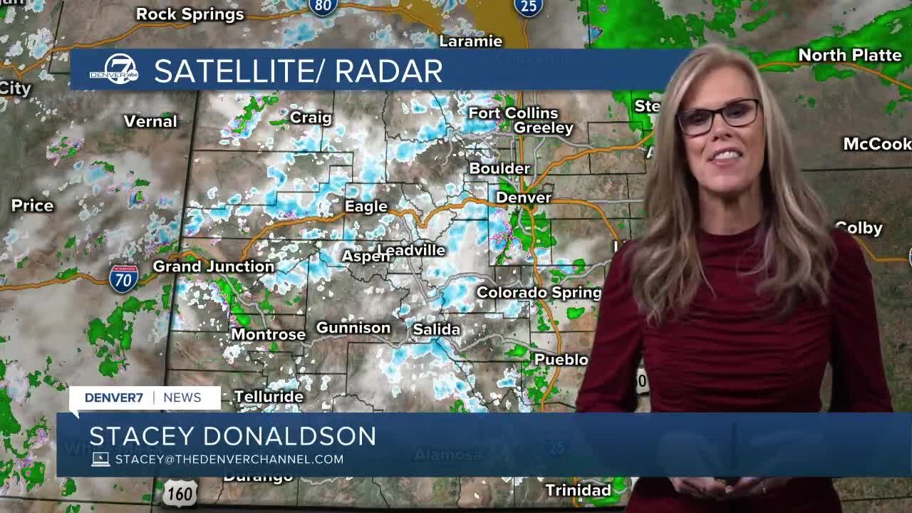 Rain, snow tonight for Denver