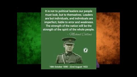 Michael Collins returns to send the World a Message - Easter Rising 2024