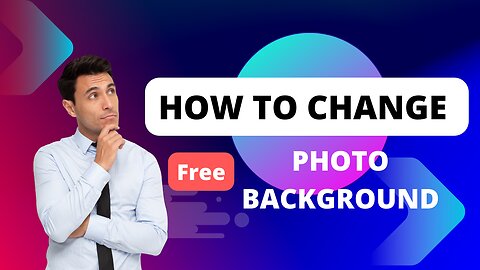 HOW TO CHANGE PHOTO BACKGROUND IN ONE CLICK