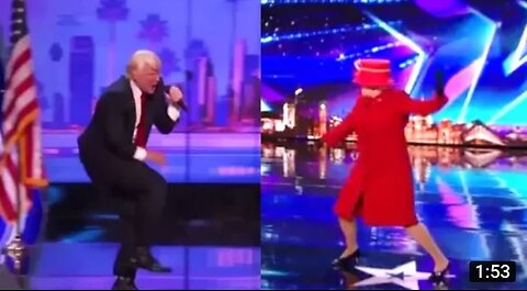 President Donald Trump vs.Queen Elizabeth EPIC Dance Off-Who Wins?