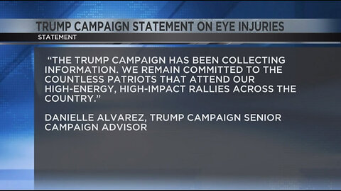 Mysterious Eye Injuries After Trump Rally