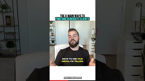 Find new clients with these 6 ways…