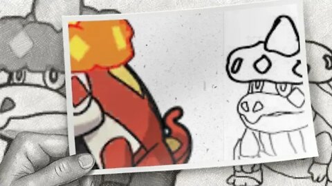 How to Draw New Pokemon Crocalor?