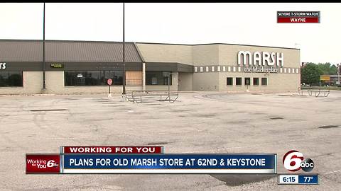 Plans in the works to bring new life to old Indy Marsh building