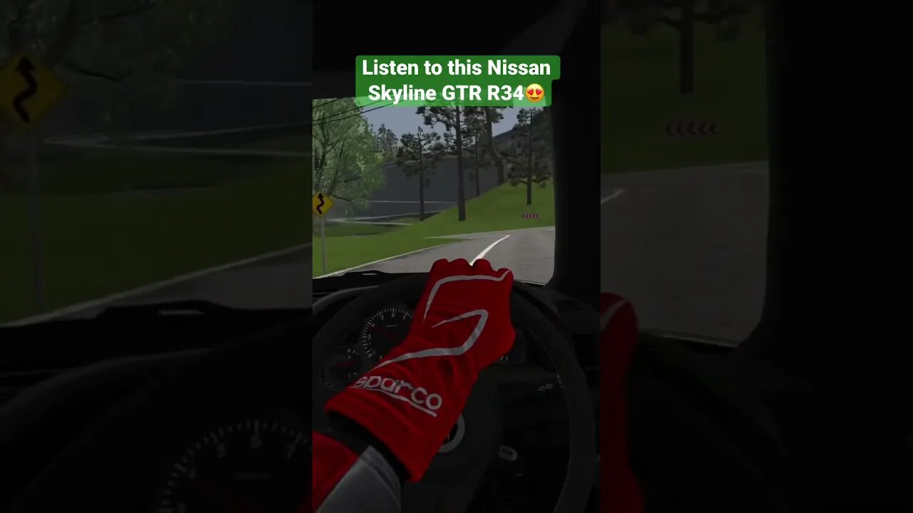 Nissan Skyline GTR R34 | Togue Downhill! Assetto Corsa