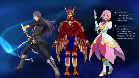 Onward O Brave Vesperia! The game is pretty cool.