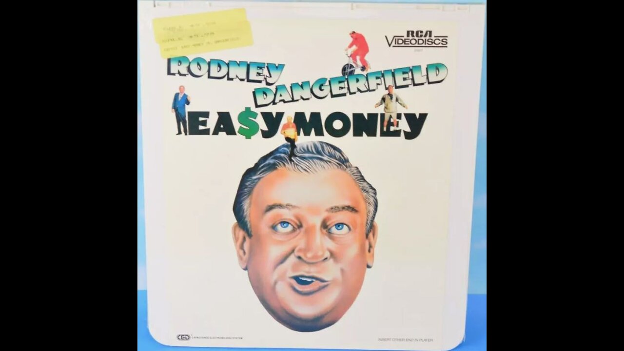 Easy Money (1983) Sealed CED Videodisc Unwrapping