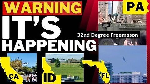 URGENT WARNING: MILITARY ON THE MOVE IN U.S. CITIES! THIS IS AMAZING!