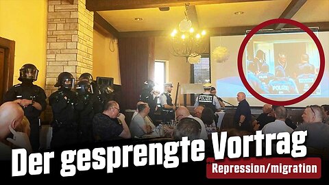 💥 Der gesprengte Vortrag vom 8.3. bei Pforzheim