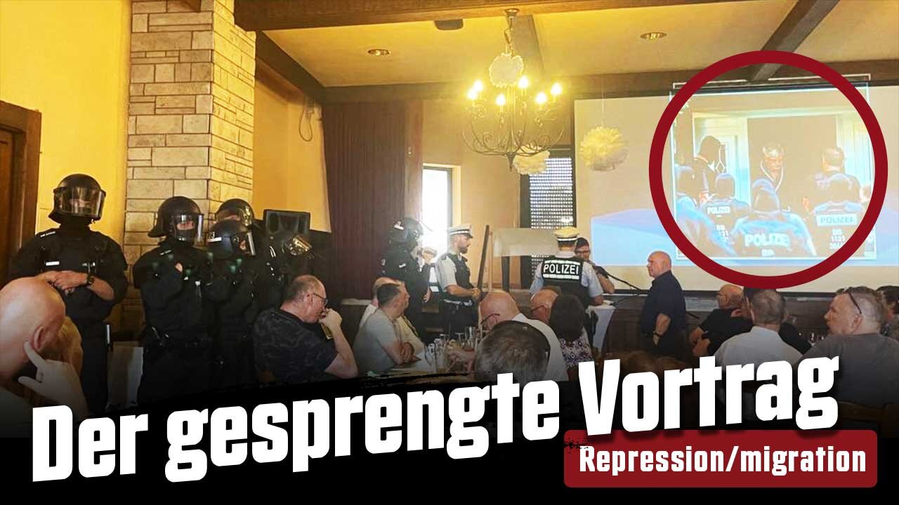 💥 Der gesprengte Vortrag vom 8.3. bei Pforzheim