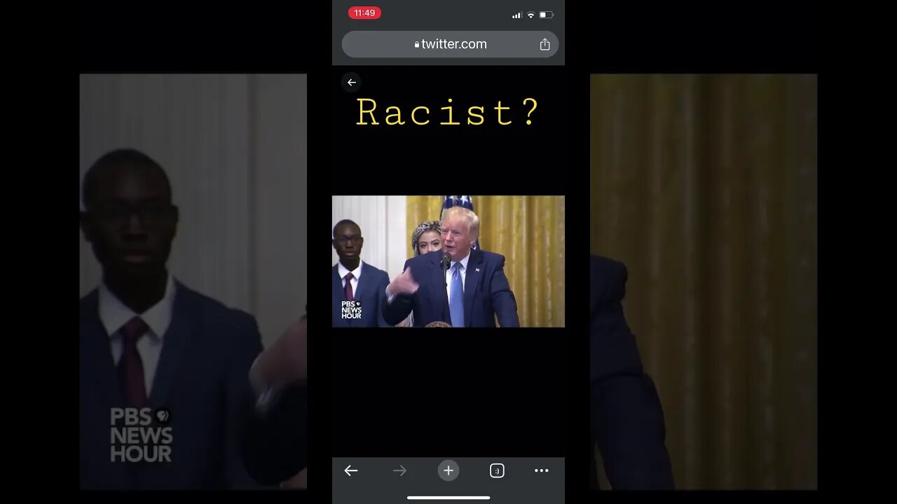 Unpopular opinion: He’s not racist. Mainstream media is.