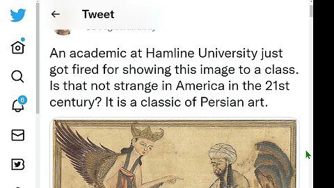 🟨 一位講師展示了先知穆罕默德的畫作。 她丟了工作。 在 21 世紀的美國是正確的嗎？