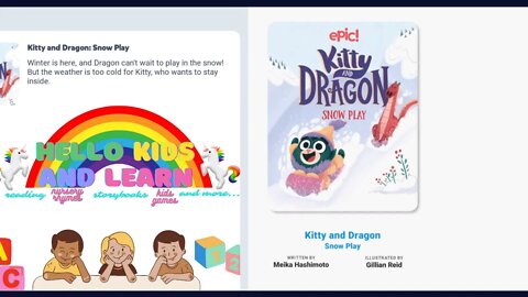 Kitty and Dragon - Snow Play