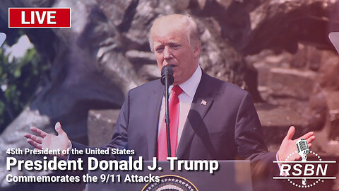 LIVE REPLAY: President Donald J. Trump Commemorates the 9/11 Attacks - 9/11/24