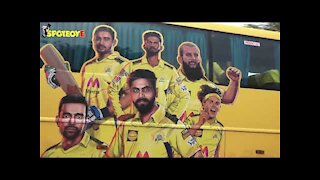 Chennai Super Kings Fly To Delhi