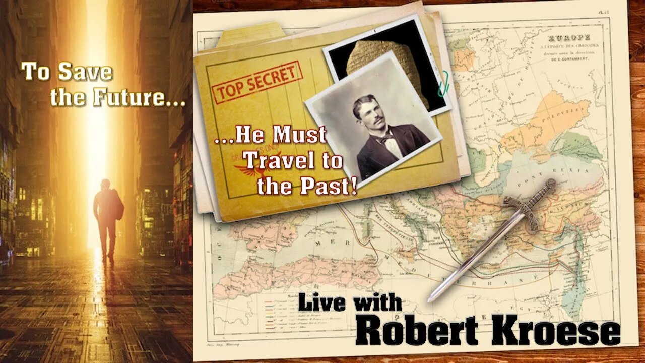 Live with Robert Kroese's Cross-Time Crusade