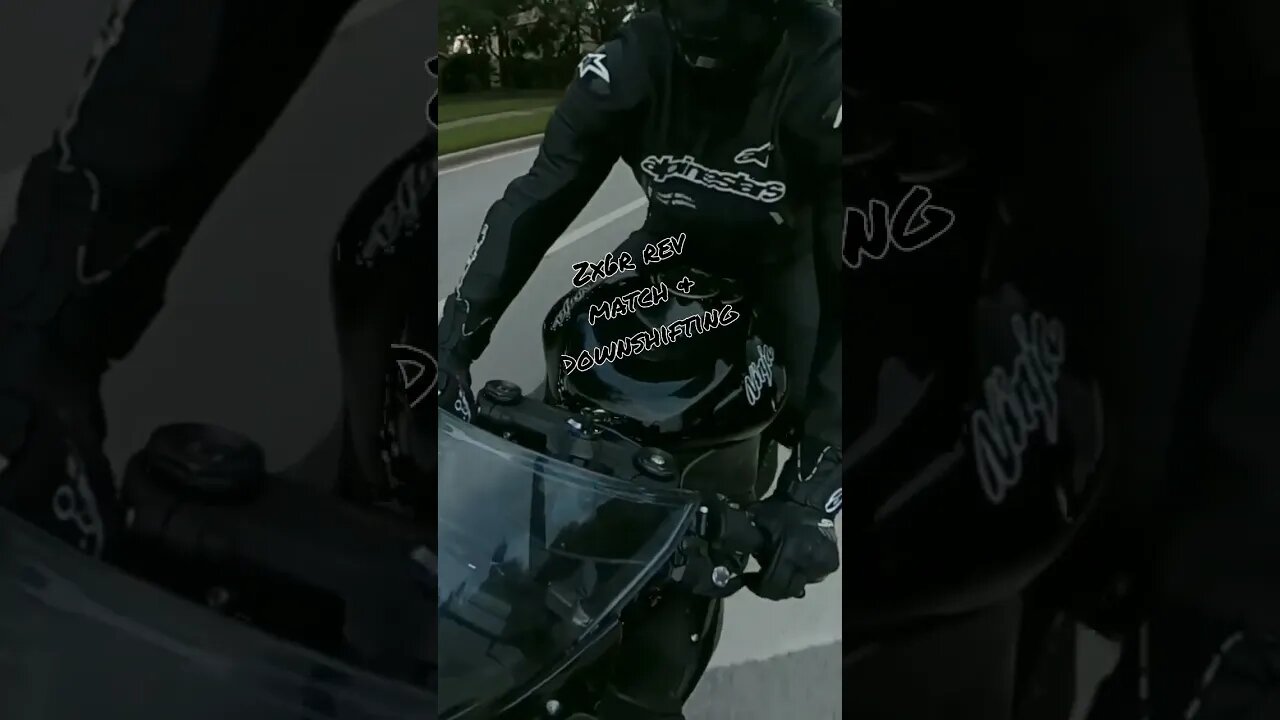Kawasaki ZX6R 3rd Gear to Complete Stop in 1st Gear before Left Hand Turn...See Description 🤘🏍✌