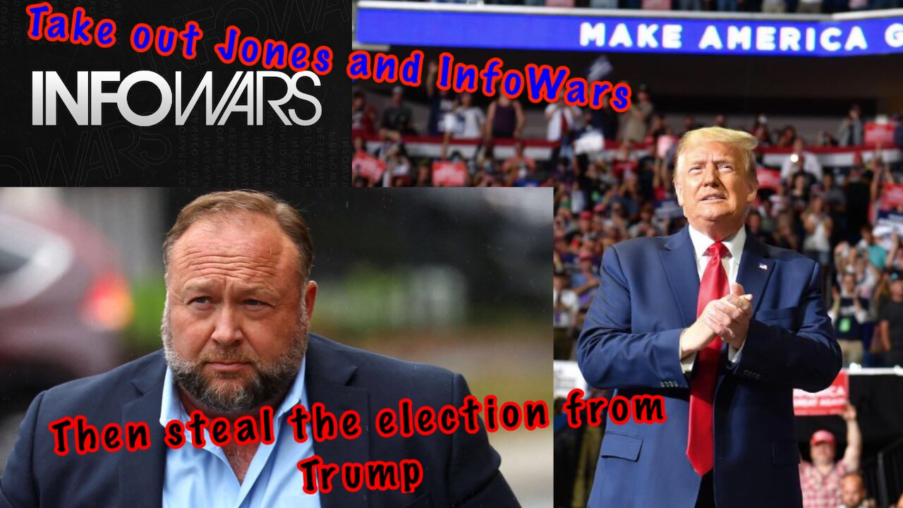 INFOWARS forced to sell during the election cycle. They plan to steal the election!
