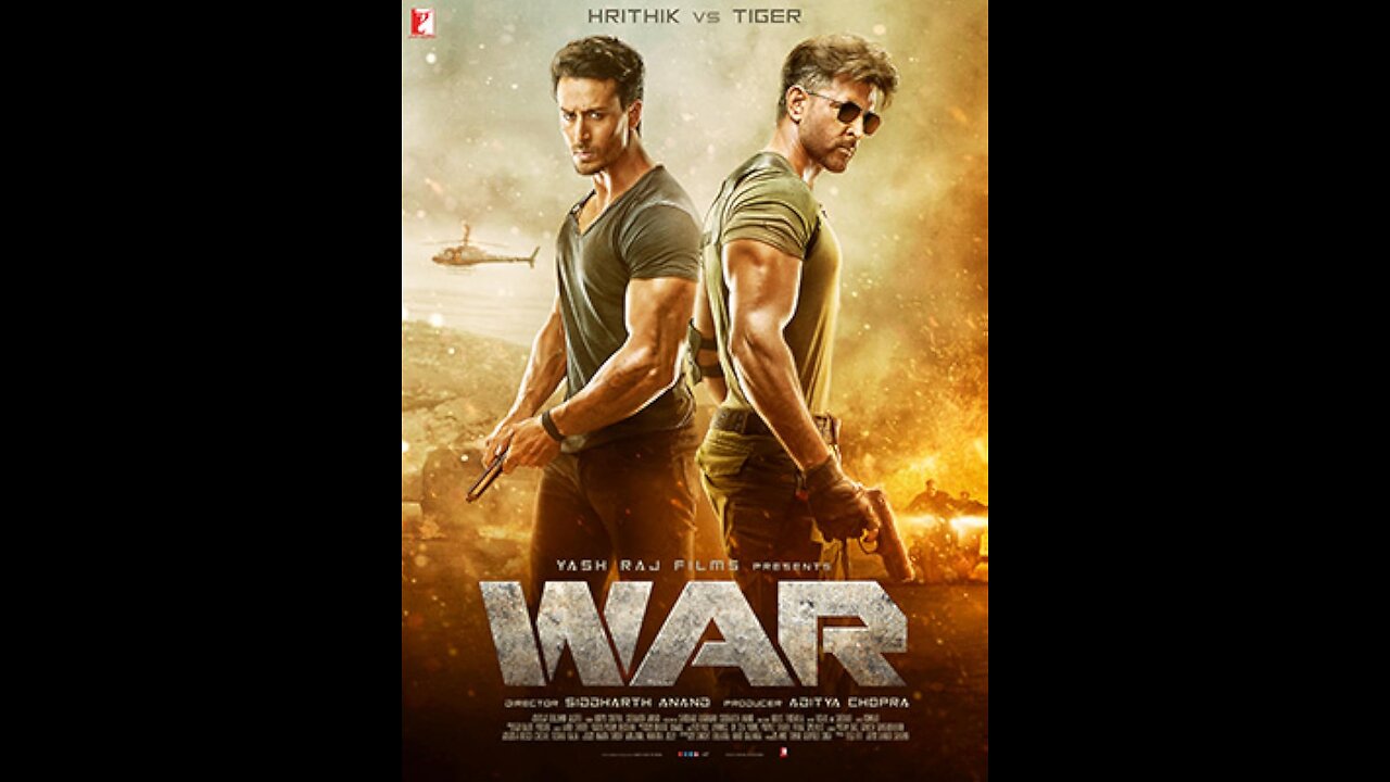 WAR | Indian movie | Bollywood movie | trailer | Hritikroshan | Tigershrof | Vanikapoor |..😎😎