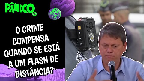 SEGURANÇA PÚBLICA SEGUIRÁ COM PONTAS SOLTAS ENQUANTO POLICIAIS ESTIVEREM INSEGUROS? Tarcísio analisa