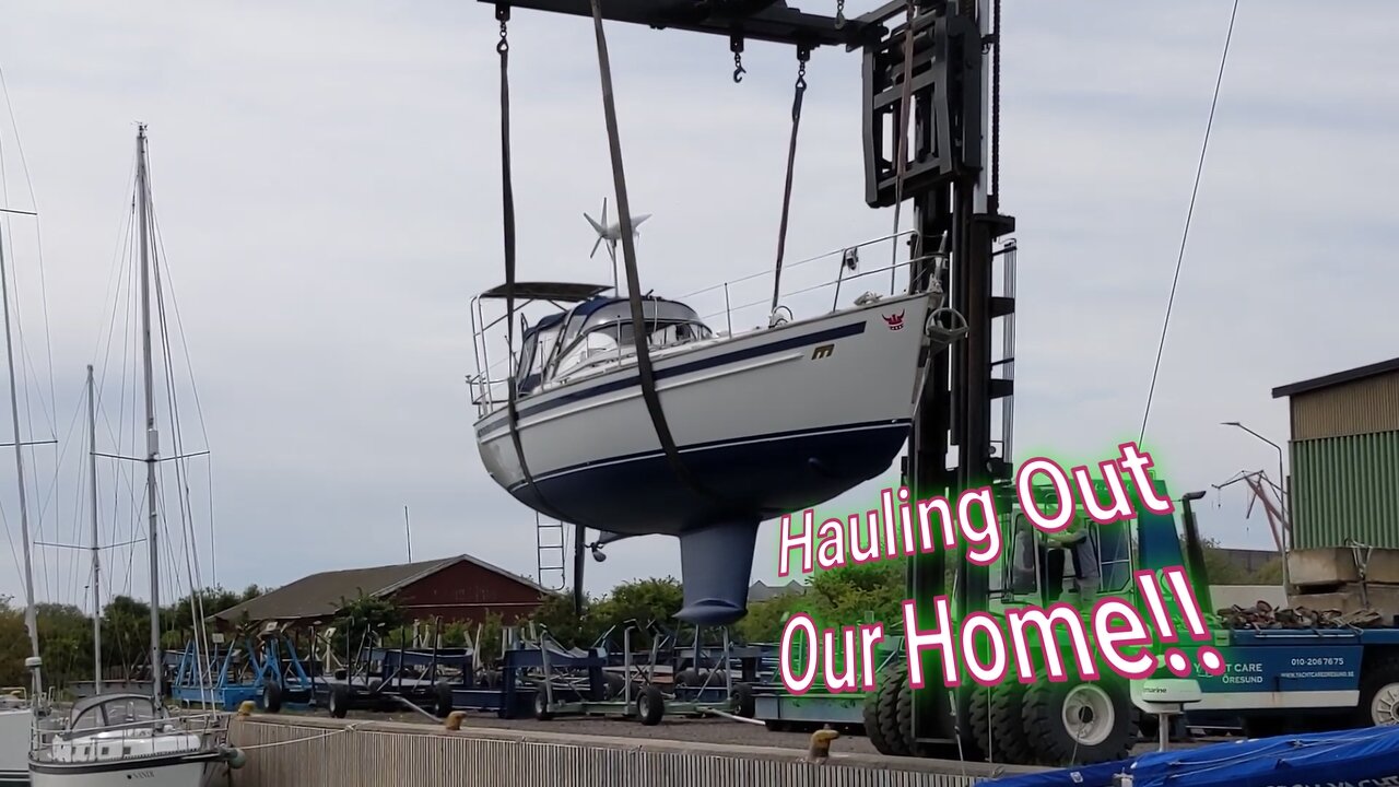 Hauling Out Our Home!! 😱 Sailing Viking Goddess Ep. 1