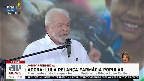 “Ninguém será tratado como segunda classe”, diz Lula ao relançar Farmácia Popular; Vilela analisa