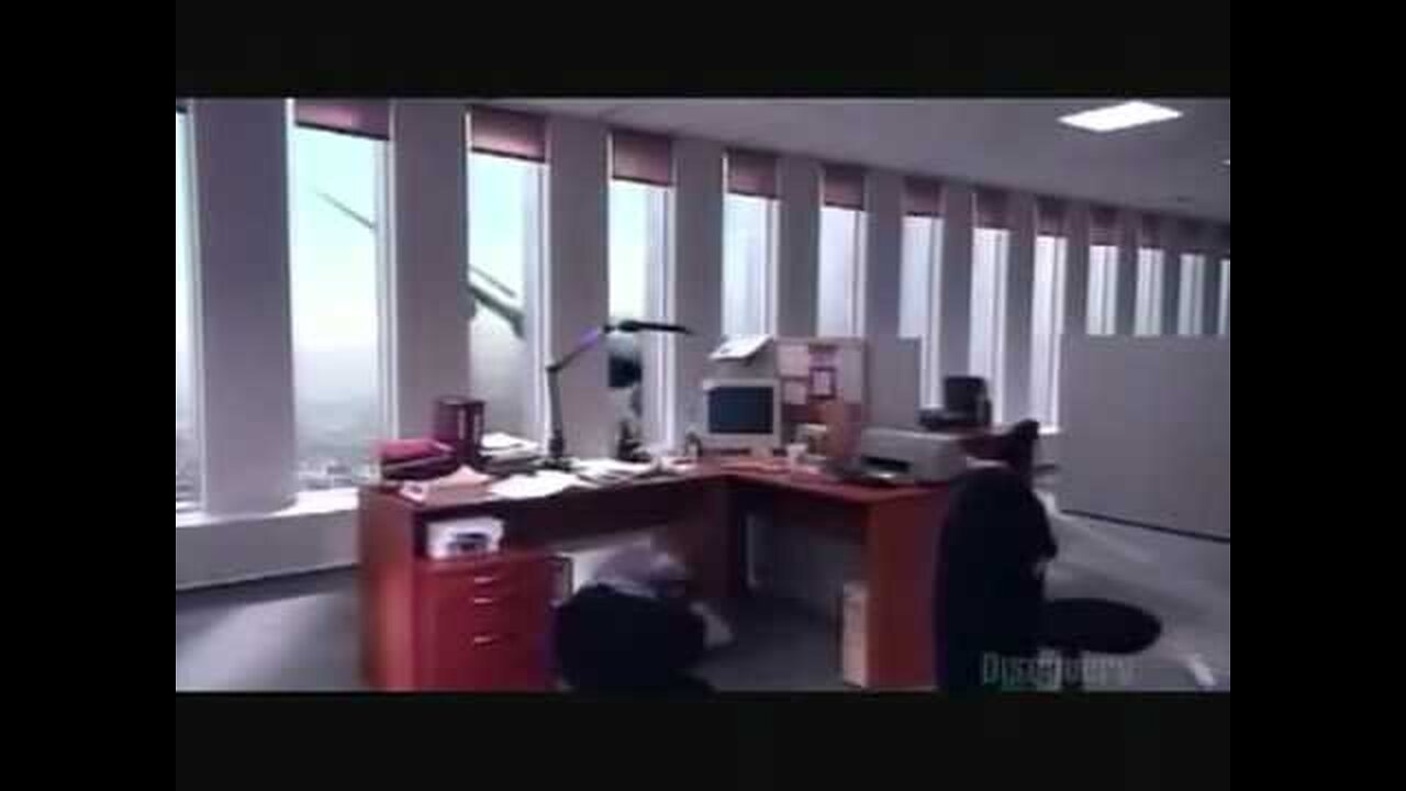 Inside The Twin Towers When Plane Hits