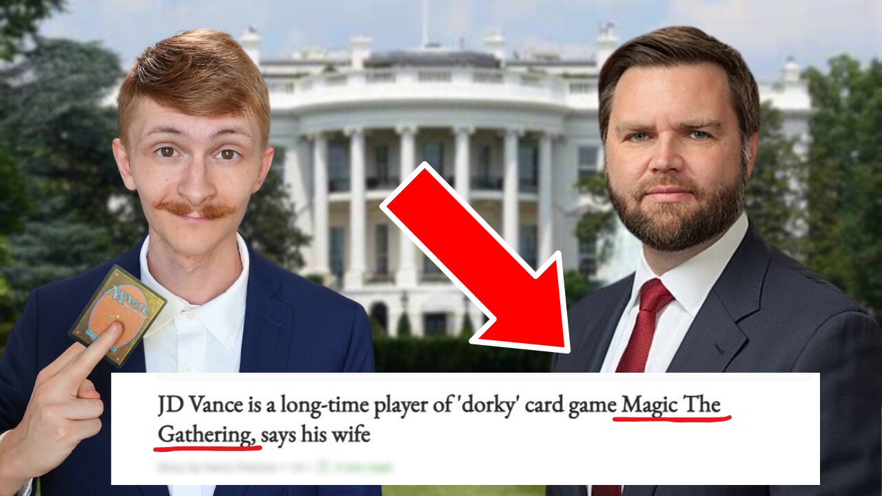 I Challenge JD Vance to a Game of Magic The Gathering!