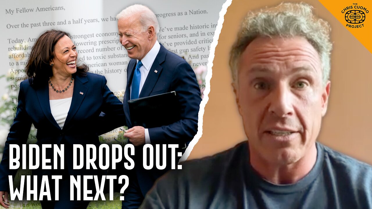 BREAKING: Biden Exits 2024 Race - Chris Cuomo’s 5 Key Questions