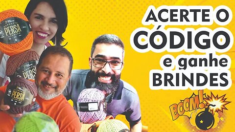 [🔴 SORTEIO AO VIVO] Acerte o código e ganhe o KIT!