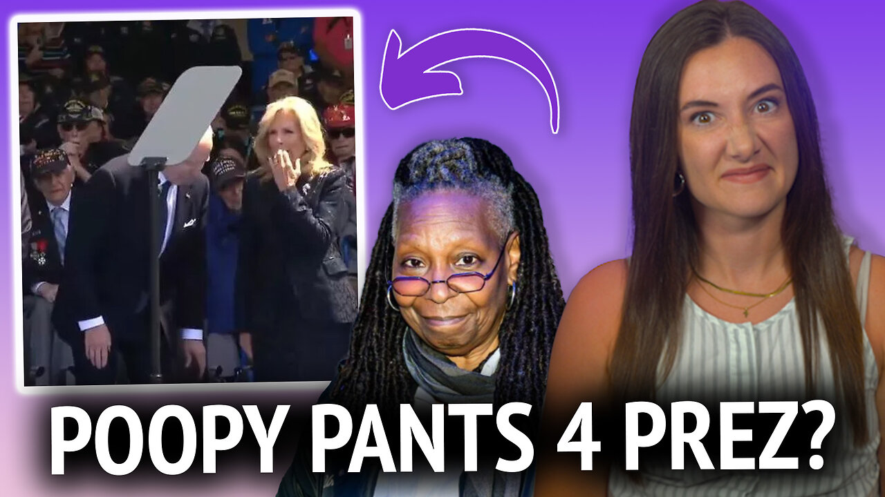 Whoopi Wants Poopy Pants Biden 4 Prez