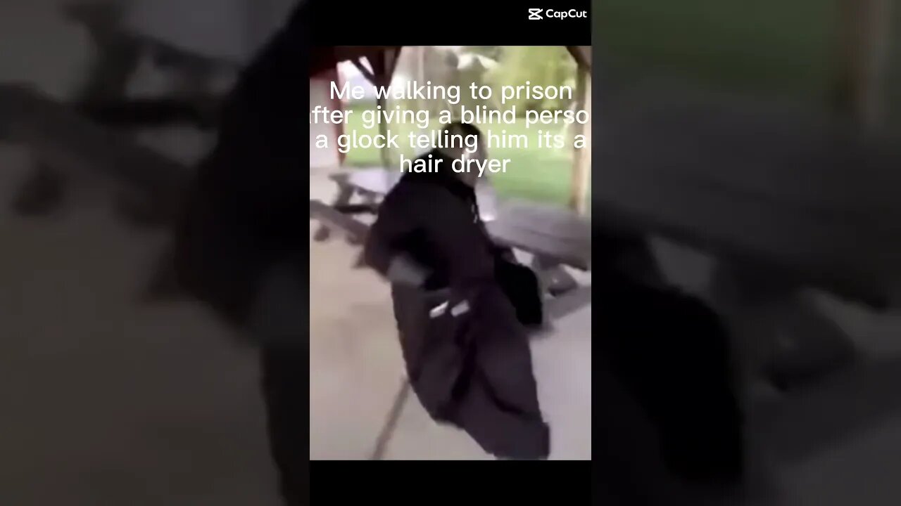 Me after telling a blind person a Glock is a hand dryer #like #share #subscribe #memes #meme #dark