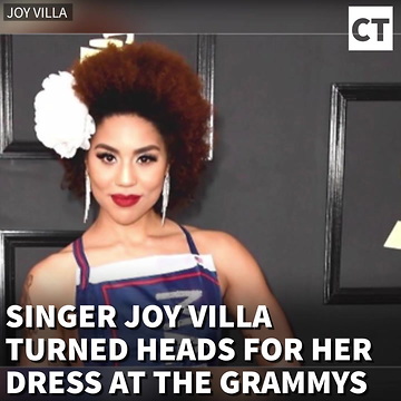 Singer Joy Villa Showed Up to Grammy’s in a “Make America Great Again” Dress