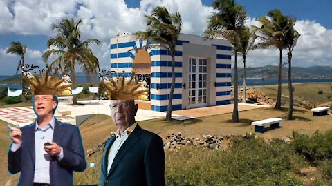 Island boy by Bill Gates and Klaus Schwab #ucnynews￼￼