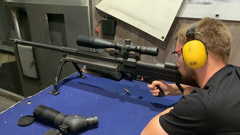 HS Steyr .50 BMG HUGE RECOIL!!