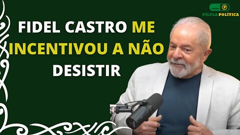 Fidel Castro incentivou Lula a não desistir da política - Lula Podpah #295